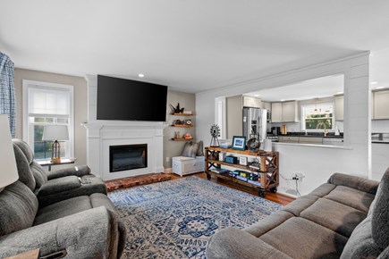 Yarmouth Port Cape Cod vacation rental - Living room with ample seating