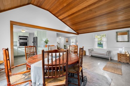 South Yarmouth Cape Cod vacation rental - Dining area with seating for 8 people