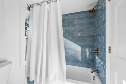 South Yarmouth Cape Cod vacation rental - Bathroom 2- Full combination shower and tub- Second Floor