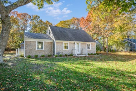 South Yarmouth Cape Cod vacation rental - An inviting front lawn with plenty of space to relax or play