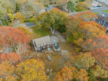 South Yarmouth Cape Cod vacation rental - Aerial views showcase the property and its outdoor spaces.