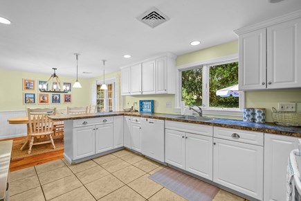 Harwich Cape Cod vacation rental - View of the dining area from the kitchen