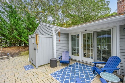 Harwich Cape Cod vacation rental - Patio with seating area