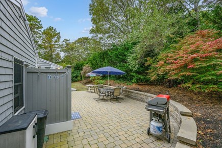 Harwich Cape Cod vacation rental - Patio with outdoor dining area and grill