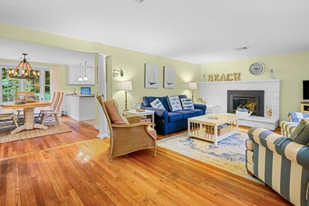 Harwich Cape Cod vacation rental - The living room is perfect for making family memories