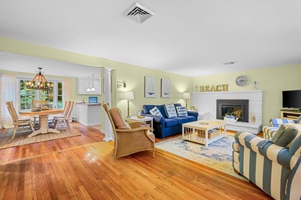 Harwich Cape Cod vacation rental - The living room is perfect for making family memories