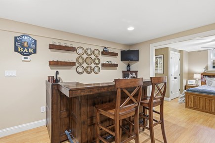 Eastham Cape Cod vacation rental - Bar area in the lower level