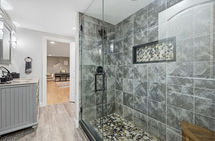 Eastham Cape Cod vacation rental - Bathroom 2- Shower Stall- Lower Level