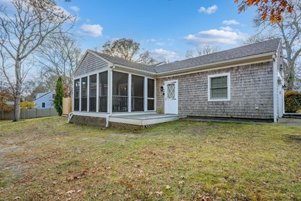 Eastham Cape Cod vacation rental - Exterior view of the three-season deck