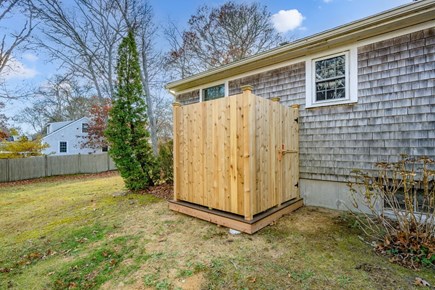 Eastham Cape Cod vacation rental - Outdoor shower for rinsing off after the beach