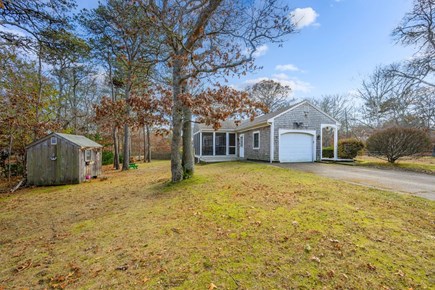 Eastham Cape Cod vacation rental - View of the driveway leading to the property