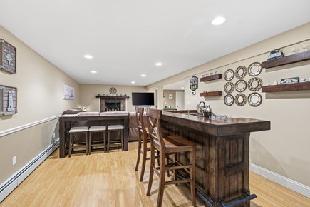 Eastham Cape Cod vacation rental - Spacious lower-level lounge