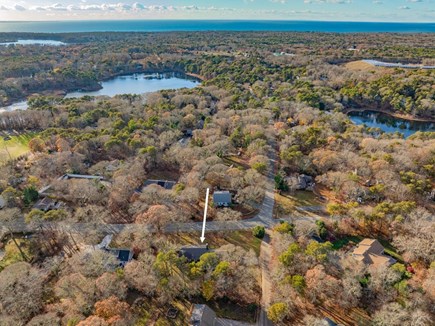 Eastham Cape Cod vacation rental - Aerial view of the surrounding neighborhood