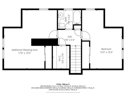 Harwich Port Cape Cod vacation rental - Second Floor