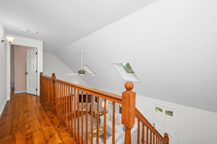 Harwich Cape Cod vacation rental - View of living room from the upper level