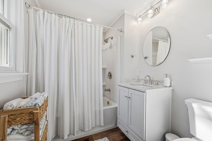 Harwich Cape Cod vacation rental - Bathroom 1- Full- Shower and Tub combo - Upper Level