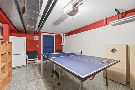 Harwich Cape Cod vacation rental - Garage on lower level with ping pong table
