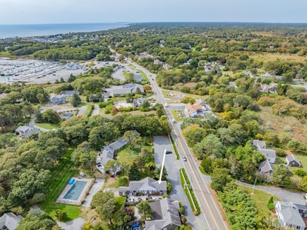 Harwich Port Cape Cod vacation rental - Aerial of Wychmere Village