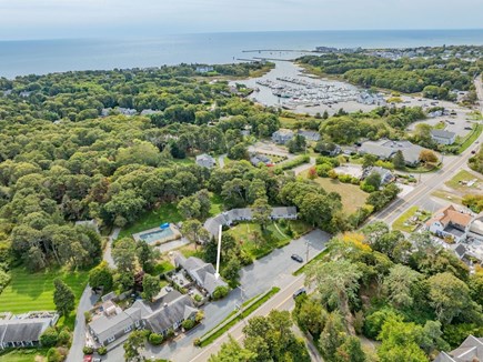 Harwich Port Cape Cod vacation rental - Aerial of Wychmere Village