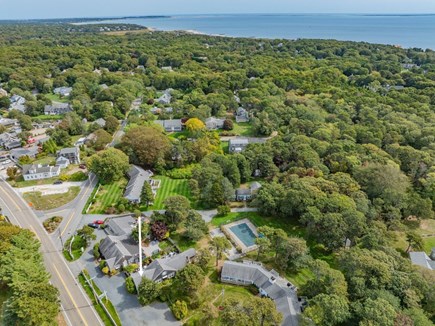 Harwich Port Cape Cod vacation rental - Aerial of Wychmere Village