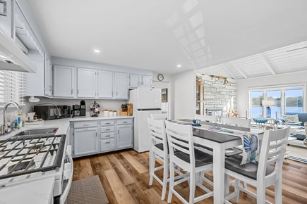 Bourne Cape Cod vacation rental - Kitchen looking towards living area