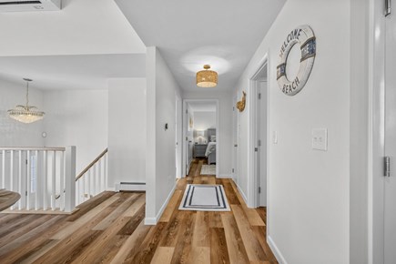 Bourne Cape Cod vacation rental - Hallway to bedrooms from kitchen