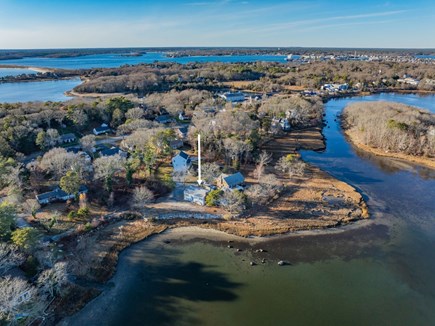 Bourne Cape Cod vacation rental - Aerial View of Property