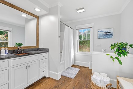 Sandwich Cape Cod vacation rental - Bathroom 1 – Full with Shower and Tub Combination – First Floor