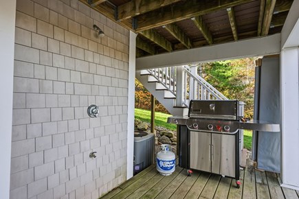 Sandwich Cape Cod vacation rental - Grill a meal or enjoy the outdoor shower
