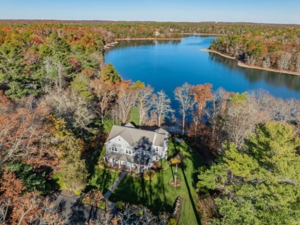Sandwich Cape Cod vacation rental - Aerial view of property