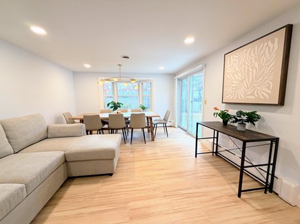 Hyannis Cape Cod vacation rental - Dining room with pull out queen couch