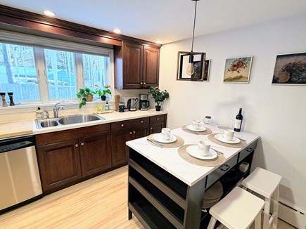Hyannis Cape Cod vacation rental - Fully equipped kitchen with high top table for 4