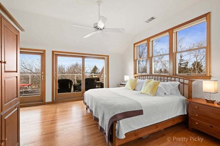 Brewster Cape Cod vacation rental - King size bed in master bedroom, second level