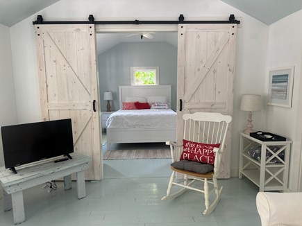 Eastham, Steps from Cooks Brook Beach  Cape Cod vacation rental - Peaceful bedroom with crisp, comfortable linens.