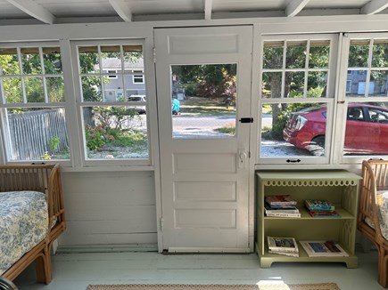 Eastham, Steps from Cooks Brook Beach  Cape Cod vacation rental - Enclosed sunroom for relaxing and reading and sleeping!