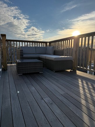 Provincetown Cape Cod vacation rental - Deck Seating Area