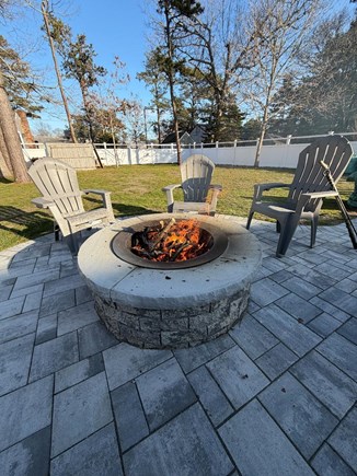 Dennis Port Cape Cod vacation rental - New fire pit.