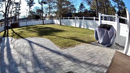 Dennis Port Cape Cod vacation rental - Completely fenced in back yard.