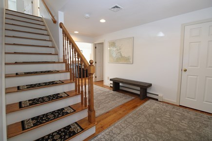 Wellfleet Cape Cod vacation rental - foyer stair to 2nd floor