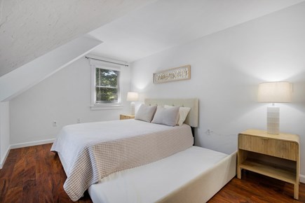 Falmouth Cape Cod vacation rental - Queen bedroom with pullout twin trundle