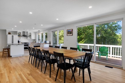 Falmouth Cape Cod vacation rental - 12 person dining room and fully equipped kitchen