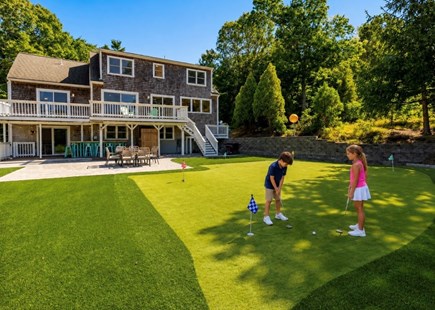 Falmouth Cape Cod vacation rental - 5-hole putting green with three tee boxes