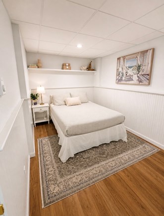 Falmouth Cape Cod vacation rental - Queen bedroom with closet & full mirror