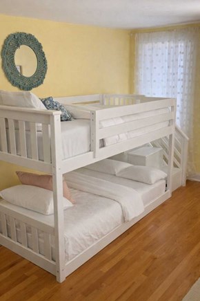West Dennis Cape Cod vacation rental - Twin bunk beds with additional twin bed