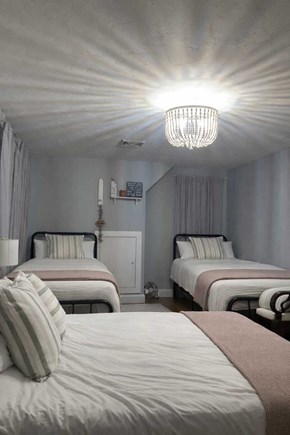 West Dennis Cape Cod vacation rental - Queen and two twin beds