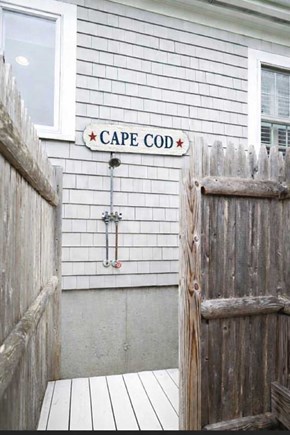 West Dennis Cape Cod vacation rental - Outdoor shower for easy post beach clean up!