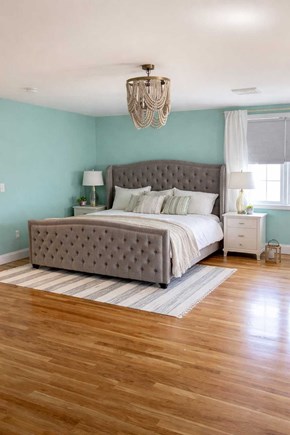 West Dennis Cape Cod vacation rental - Spacious primary king with daybed in corner for co sleepers