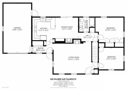 West Falmouth  Cape Cod vacation rental - 1st floor