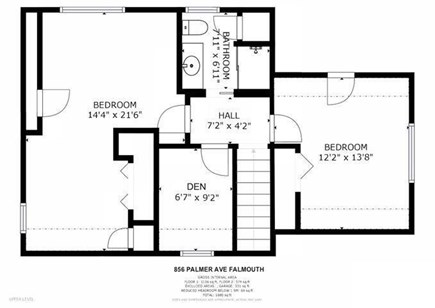 West Falmouth  Cape Cod vacation rental - 2nd floor