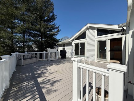 Falmouth Cape Cod vacation rental - Deck off kitchen